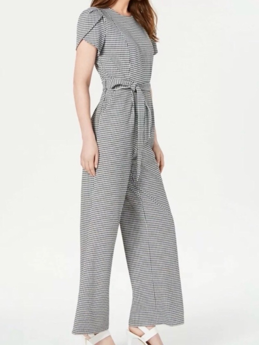 Calvin Klein Houndstooth Romper/ Jumpsuit Size 8